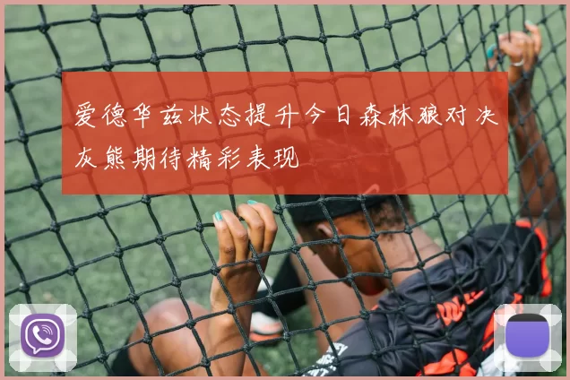 爱德华兹状态提升今日森林狼对决灰熊期待精彩表现